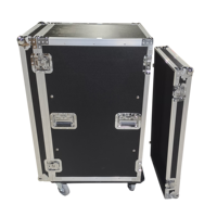 Support antichoc pour amplificateur 2-14u, rack de transport, flight case à vendre