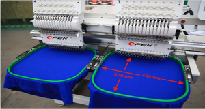Glory <span class=keywords><strong>Tang</strong></span> Máquina de Bordar Computarizada Automática de Dos Cabezales para Gorras Planas, Uso Doméstico y Tiendas de Impresión, con Motor de Engranajes y Rodamientos - Product Image 3