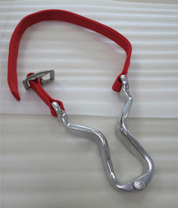 हॉर्शी समायोज्य घोड़ा क्रिबिंग स्ट्रैप एल्यूमीनियम विरोधी क्रिब स्ट्रैप विंडसकिंग कॉलर - Product Image 4