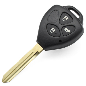 Корпус для автомобильного ключа-пульта с 3 кнопками и лезвием TOY47 - Product Image 1