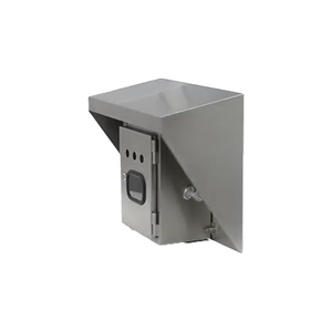 Caja de conexiones metálicas para exteriores de acero inoxidable, capó de lluvia y ventana de inspección para caja de distribución - Product Image 4