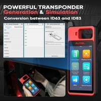 2025 Autel MaxiIM KM100 Autel KM100E Herramienta de Programación de Llaves y Antirrobo 2PCS Autel IKEY Generación de Llaves OBD IMMO Aprendizaje de Llaves
