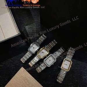 Reloj de Cuarzo con Diamantes para Mujer 2024, Resistente al Agua, Esfera Simple, Elegante, Nuevo, Versátil, de Moda, al por Mayor - Product Image 2