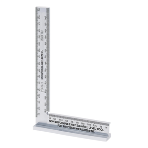 Juego de Niveles Cuadrados Indeformables de 250x165, Herramienta de Nivelación de Metal Duradera para Mediciones de Precisión - Product Image 2