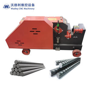 Hot Selling High Performance Cutting Machine <b>Hydraulic</b> Steel Bar Rebar <b>Cutter</b> Automatic Rebar Cutting Machine - Product Image 1
