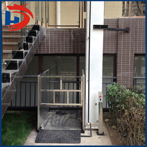 घर का उपयोग उठाने के लिए व्हीलचेयर लिफ्ट लिफ्ट छोटे हाइड्रोलिक लिफ्ट - Product Image 6