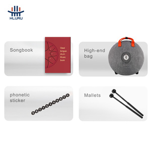 हलुरु छोटे हैंडपैन ड्रम 14 इंच 9-नोट तांबे के स्टील की जीभ का ड्रम टैंक ड्रम टक्कर संगीत वाद्ययंत्र - Product Image 4