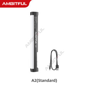 Ambitful A2 RGB 2500-8500K RGB นำ<span class=keywords><strong>หลอด</strong></span><span class=keywords><strong>ไฟ</strong></span>ติดวิดีโอ CRI 95 + TLCI 97 + มีแอปแบตเตอรี่ลิเธียมในตัวฟังก์ชันแม่เหล็ก - Product Image 6