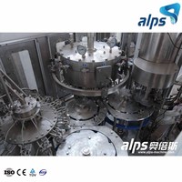 Machine de remplissage entièrement automatique pour boissons carbonées, 3 en 1, pour des boissons alcoolisées, Soda, eau étincelante, hautes vitesses