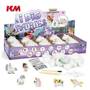 Kids STEM Science Learning Toys 12 Pcs Fairy Excavation Adventure Dig And Discover Kit