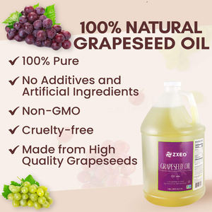 Grosir harga grosir minyak biji anggur murni 100% tekanan dingin pembawa minyak perawatan kulit pijat minyak anggur - Product Image 2