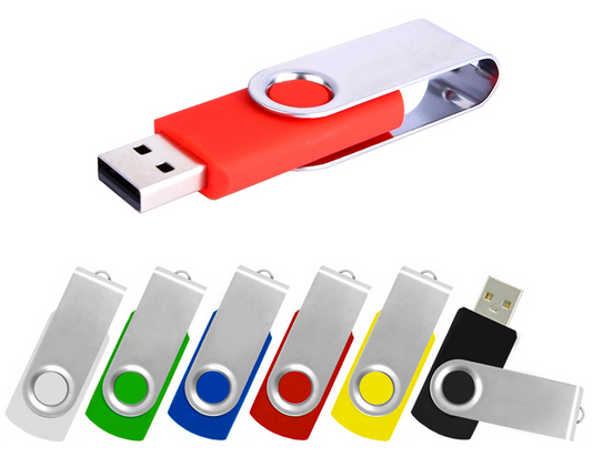 Low Price Custom Business Promotion Swivel USB Stick USB  2.0 Pen Drive 16GB 32GB 64GB 128GB 256GB 512GB 1TB USB Flash Drive