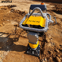 Cric de saut pour moteur à essence Compacteur de sol pour béton de terre Compacteur vibrant Rammer Wacker Tamping Rammer