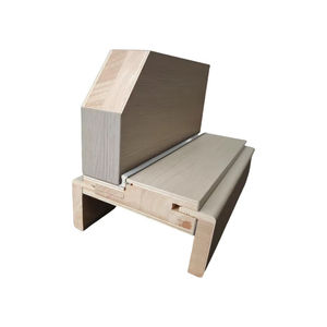 Porte de chambre en bois massif, design moderne, surface finie, coupe-vent pour bâtiment résidentiel, forte réduction pour utilisation en appartement - Product Image 2