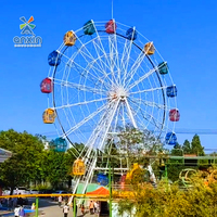 Grande Roue Géante Métallique de 30m pour l'Observation en Extérieur, Fabricant Chinois, pour Parcs d'Attractions et Sites Touristiques