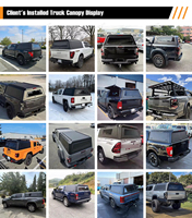 Cubierta Rígida para Camioneta con Ventanas, Cubierta de Acero para Plataforma de Camioneta, Cubierta para Toyota Hilux Vigo Revo