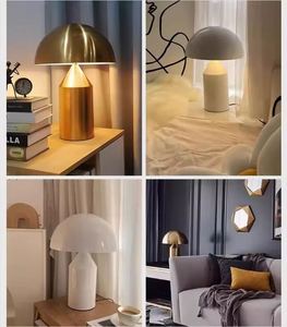 New Modern Restaurant Rechargeable Cordless <b>Touch</b> Luxury Mushroom Night Light Iron Table LED <b>Lamps</b> Dimmable Warm IP54 Waterproof - Product Image 6