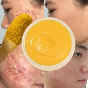 Wholesale Odm Oem Organic Whitening Anti-aging Lightening Lighten Dark Spots Vitamin C Turmeric Face Cream