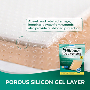 Sumifun เจลซิลิโคนตกแต่งแผลขั้นสูงวิธีการแก้ปัญหาการดูแลแผล2ชิ้น V10033 - Product Image 4