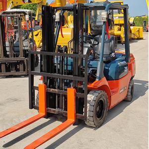 Used 2.5T 3T Toyota Japanese <b>Forklift</b> 4300KG Capacity 0-2000 Hours Hot Sale Japan Original FD25 in Stock - Product Image 6