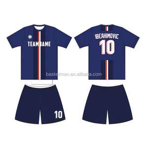 <span class=keywords><strong>Ensemble</strong></span> de survêtement sportif de style PSG premium 2526, tour Eiffel, fleur de lys, rouge, bleu, blanc - Product Image 2
