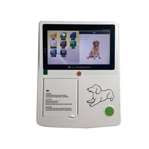 兽医用7导手持兽医动物3通道心电图心电图便携式数字机