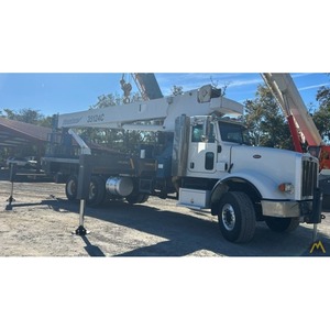 Camion-grue Manitex 35124C 2010, Peterbilt 367, capacité de charge de 25 tonnes, utilisé pour la construction, moteur Weichai, boîte de vitesses, pompe - Product Image 1