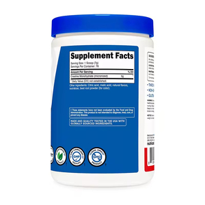 Creatina Monohidrato en Polvo Sin Azúcar, Nutrición Deportiva al por Mayor, Suplementos en Polvo Pre-Entrenamiento, 500g - Product Image 3