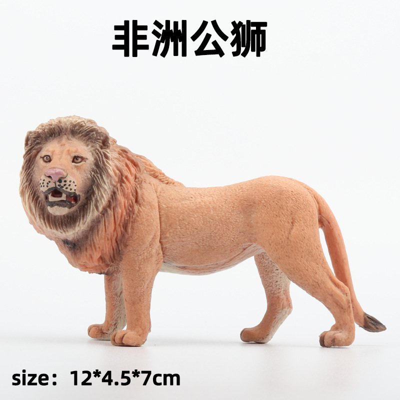 León macho africano