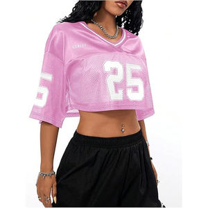 2025最新设计3D印花超大女式橄榄球球衣升华美式橄榄球球衣 - Product Image 2