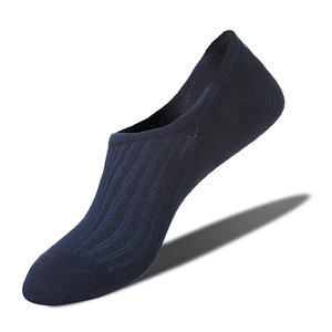 Thuyền Vớ Vô Hình Vớ Thể Thao Chạy Người Đàn Ông Của Bông Thoải Mái Thoáng Khí Silicone Chống Thả Gót Chân - Product Image 5