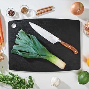 NOVISON Custom Logo Organic Side Handles Anti-Slip Eco-Friendly Antibacterial 1.5cm Thick Dishwasher Safe Cutting Board <b>Kitchen</b> - Product Image 2