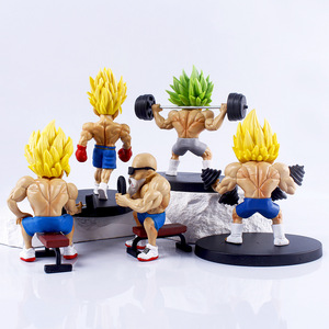 Figurine de personnage de dessin animé musclé, modèle de guerrier de fitness, boxe et haltérophilie, jouet de collection GK, ornement, vente en gros - Product Image 4