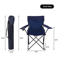 Fauteuil pliant en fer pour camping extérieur, chaise de plage portable pliable style Glamping - Vente en gros usine