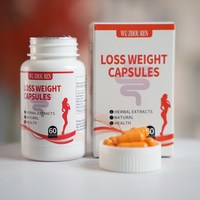 Capsules amincissantes OEM/ODM à base de plantes naturelles pour la santé, détoxifiantes et efficaces, brûle-graisses pour la perte de poids