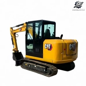 Mini-excavatrice sur chenilles d'occasion CAT303.5E2, 3,5 tonnes, godet de 0,11 m³, marque japonaise d'origine, petite excavatrice de chantier, faible nombre d'heures de fonctionnement - Product Image 1