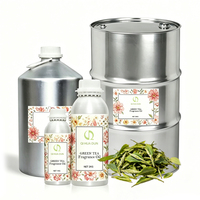 Huile parfumée au thé vert de haute qualité et longue durée, parfums pour bougies, huiles essentielles utilisées pour la fabrication de bougies