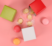 Boîte à thé en fer blanc personnalisée de couleur mate, cadeau, boîte à biscuits, boîte à thé en métal