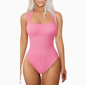 Mono ajustado de punto sin mangas sexy y a la moda para mujer, ¡el más vendido! - Product Image 1