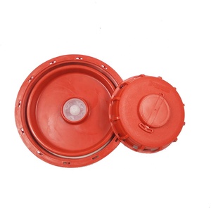 Tapas para Tanques IBC Ventiladas de 160 mm y 245 mm <span class=keywords><strong>con</strong></span> Tapón de Plástico y <span class=keywords><strong>Tapa</strong></span> Roja - Product Image 1