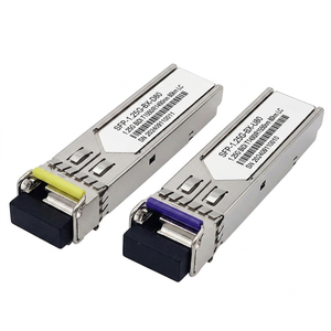 Module SFP BiDi Gigabit 1.25G OEM ODM 1490/1550nm 80KM Connecteur LC Transceivers Fibre Optique Monomode pour Centres de Données - Product Image 1