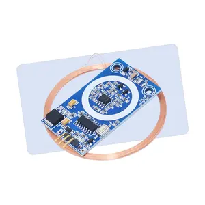 DC 5V 12V ID Carte Décodeur RFID Lecteur Module 125KHz TK4100 RF UART IO Carte De Sortie Pour Contrôle D'accès DIY Modification