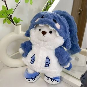 Peluche de Conejo Tiburón Amy Transformado en Oso, Juguete Creativo con Forma de Corazón para Niñas, Relleno de Algodón PP, para Mayores de 14 Años - Product Image 2