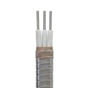 Atacado cabo fabricação etileno-propileno isolamento de borracha 6 núcleo fibra óptica cabo ESP rodada poder blindado cabo