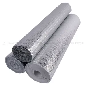 China fornecedor barato bolha alumínio folha isolamento térmico material espuma reflexivo calor material