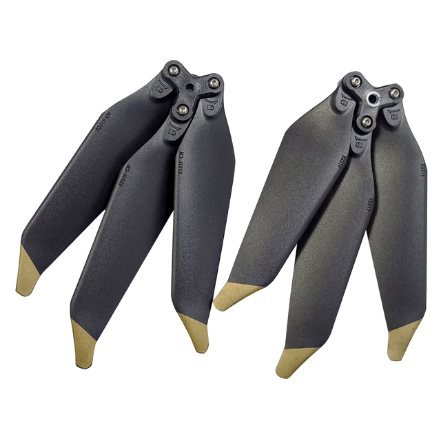 8331 Plastic Propellers for Mavic Pro Platinum Drone Spare Parts Quick Release Folding Noise Reduction 3-Paddle Prop.