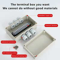Viene con Caja de Terminales Impermeable Hecha de Material de PC, Resistente a Altas Temperaturas y a la Oxidación, Nivel de Protección IP67