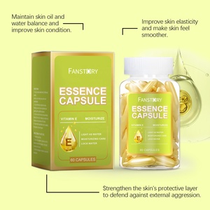 Serum Wajah pelembap dalam kapsul kulit perbaikan menenangkan asam Hyaluronic <span class=keywords><strong>Vitamin</strong></span> E Aloe organik OEM/ODM - Product Image 4