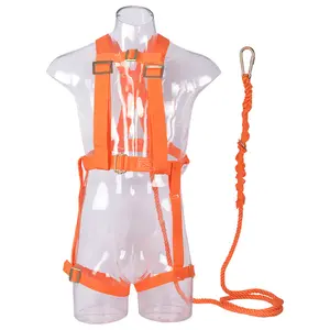 five point high-altitude operation air conditioning installation, construction site fall prevention full body safety harness