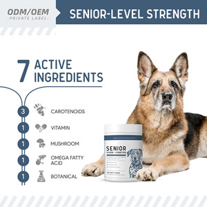 OEM/ODM Senior Dog Vision &amp; Cognition Chews - 7-in-1 Multivitamin for Eye Care &amp; Brain Health <strong>with</strong> Omega 3 6 9 for <strong>Old</strong> Dogs - Product Image 4